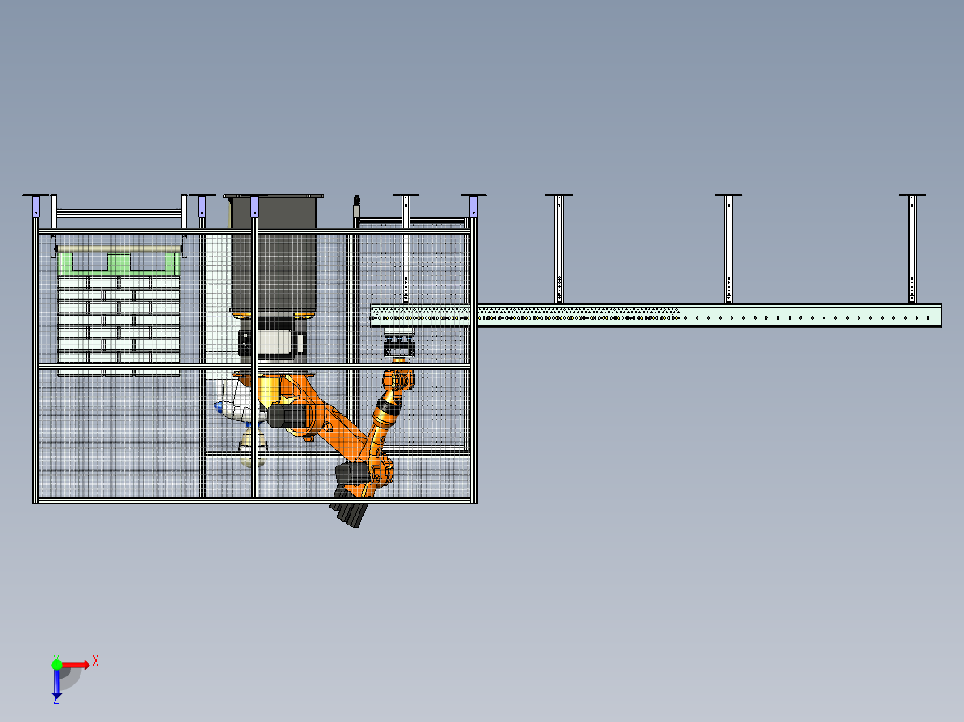 robot-palletizing.1俯视图