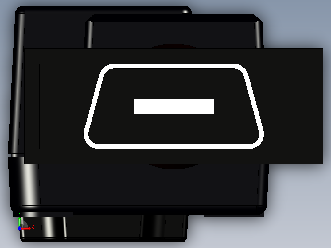 基恩士XG-S200C_M_kc图纸模型前视图