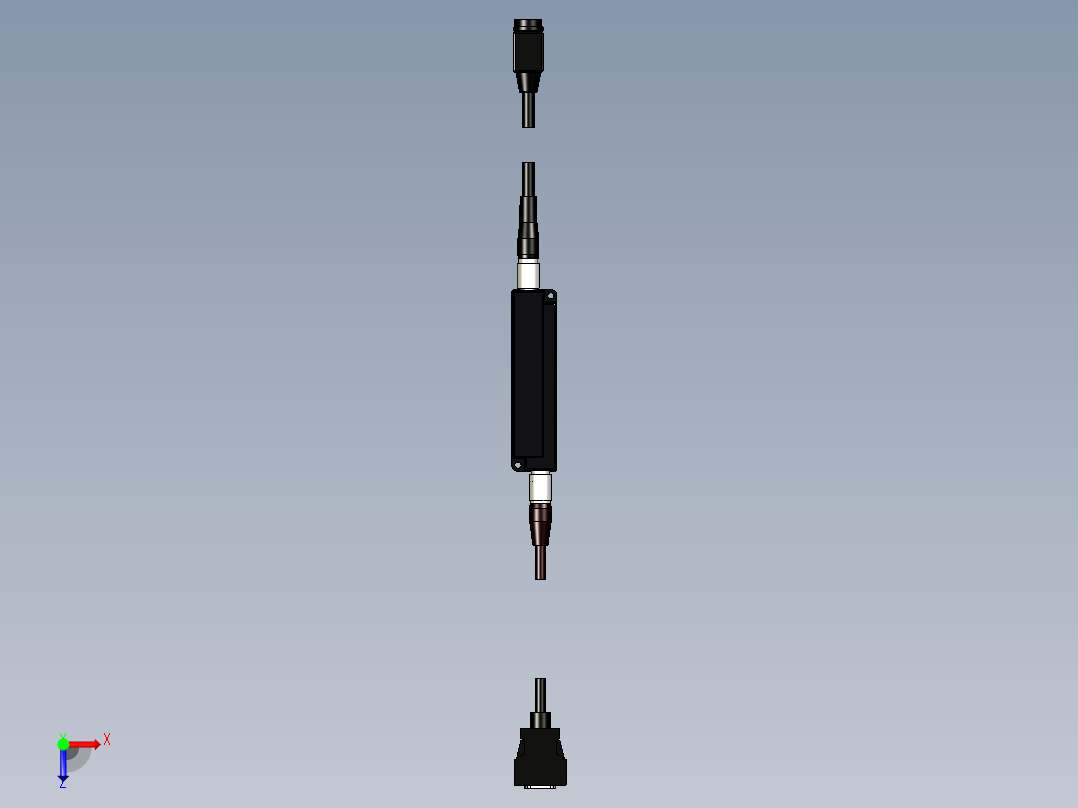 基恩士XG-S200C_M_kc图纸模型俯视图