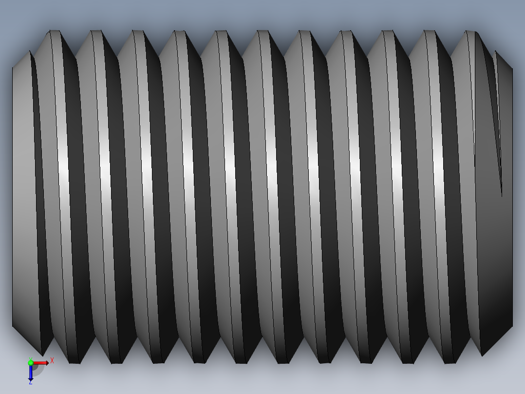 DIN 913-ISO 4026 固定螺钉-M20 L=30.SLDPRT俯视图