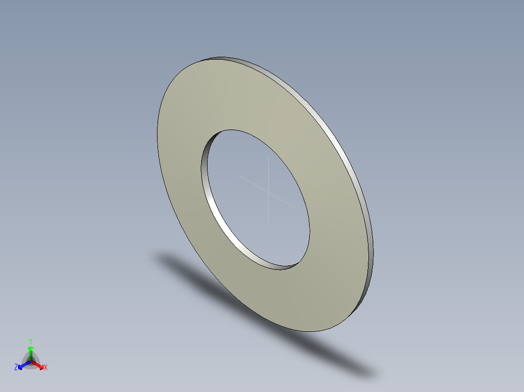 盤型彈簧DS(外徑100mm~250mm)多系列多零件图纸模型正等轴测图
