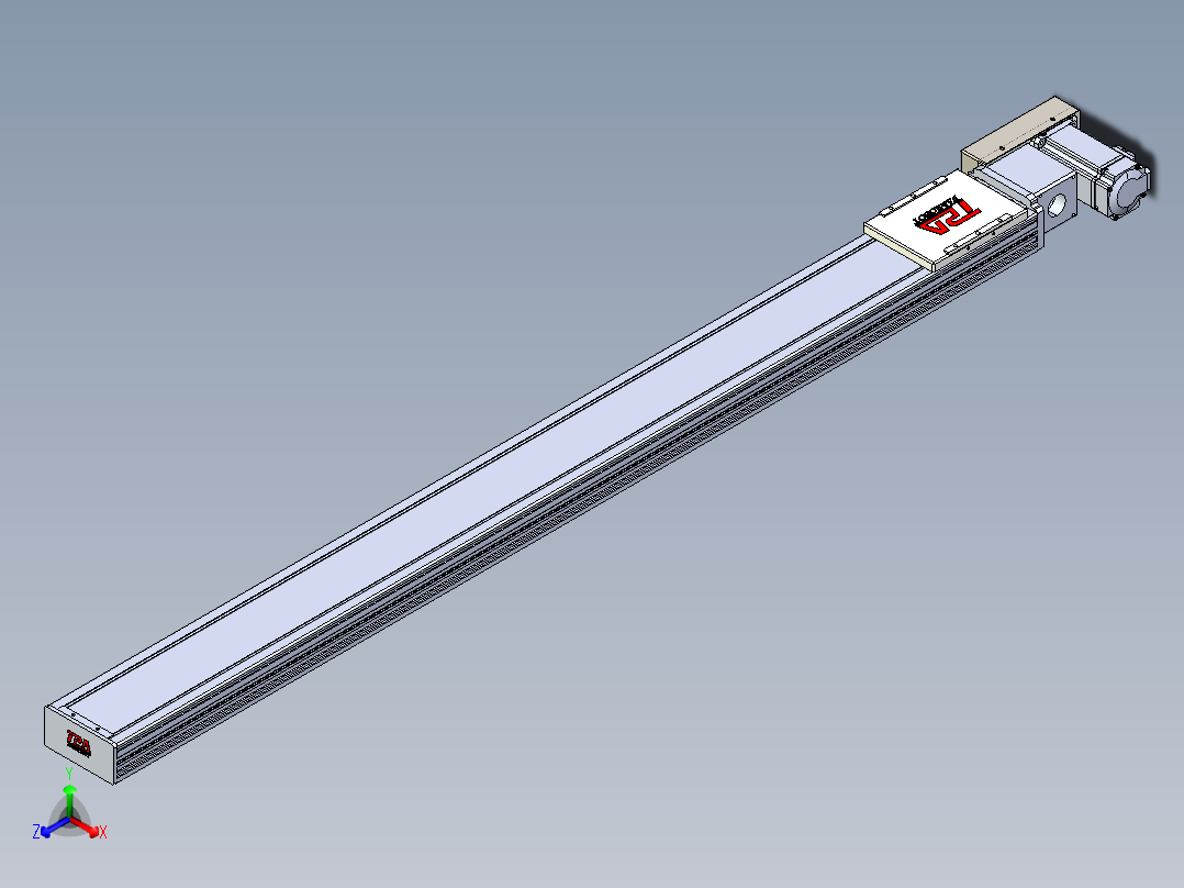 同步带全封闭直线模组TPA-HCB-110D-90-L1250-MR-Y-P40-N3