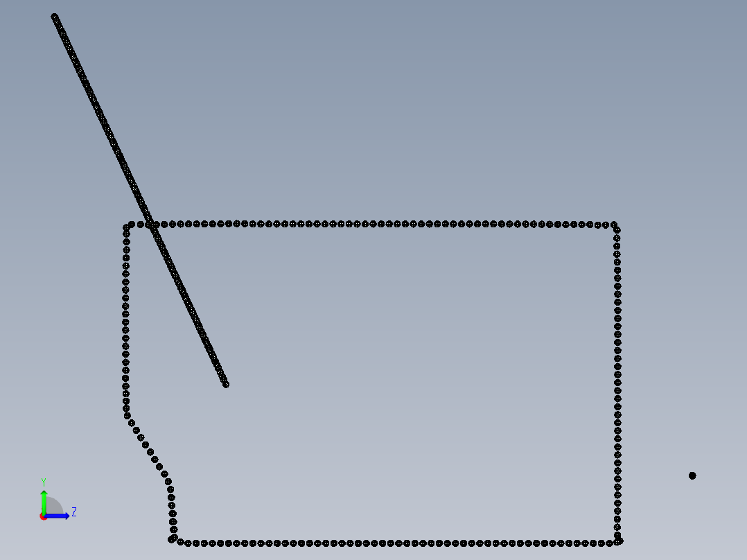 单人沙发左视图