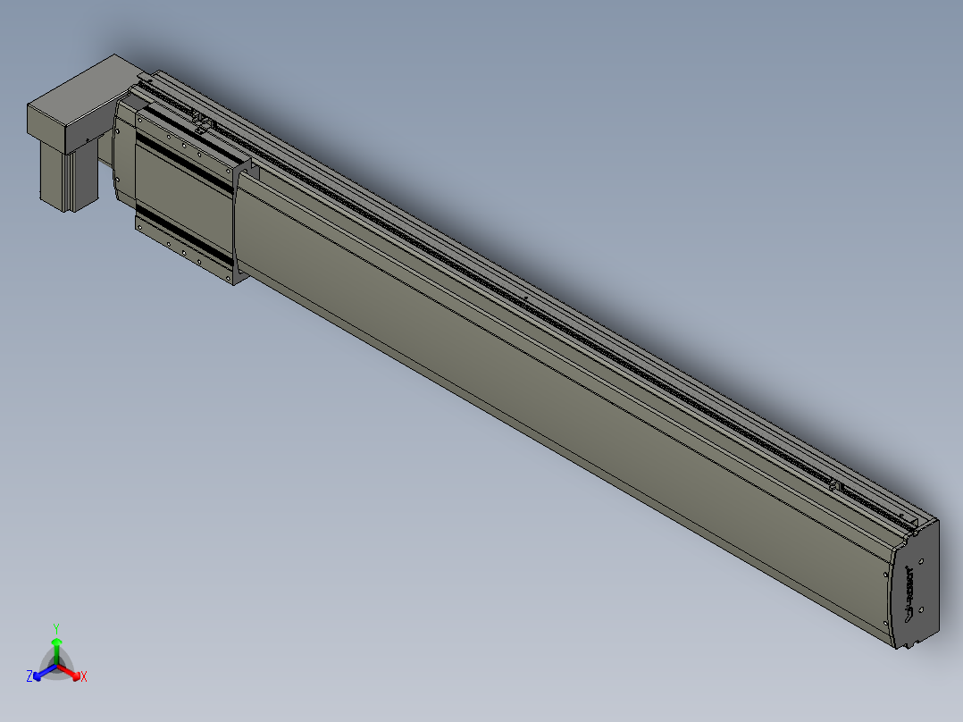 威洛博VBF22-S1400-BRU正等轴测图