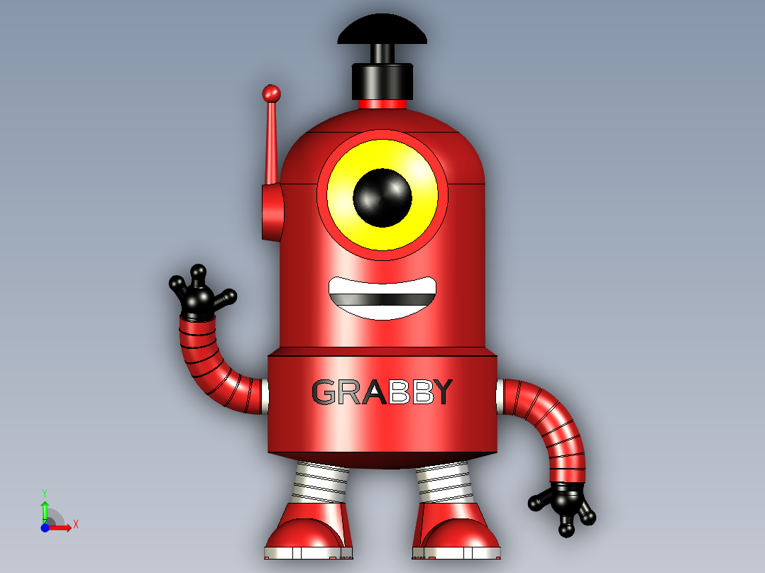 贪婪的肥皂分配器前视图