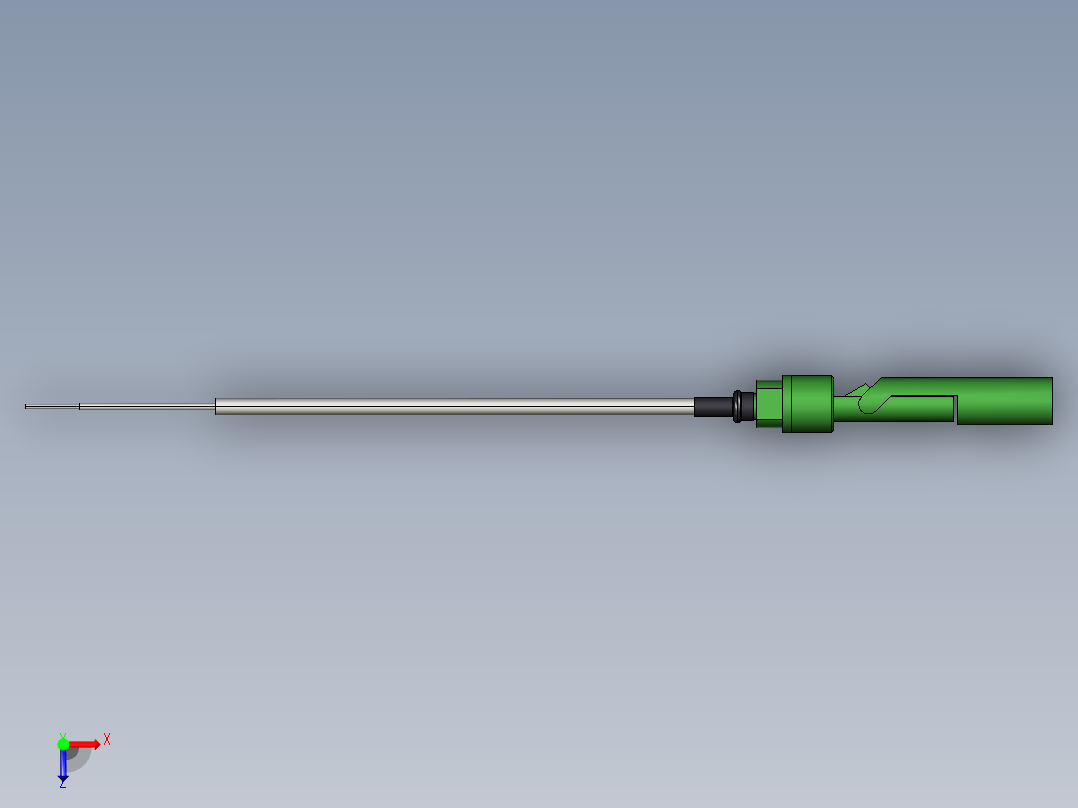 超声波设备-PP-BODY-CABLE-0.5in-BSP俯视图