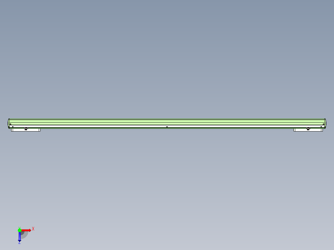 威洛博LC系列3d模型模组2LC17E2Y-S1800俯视图