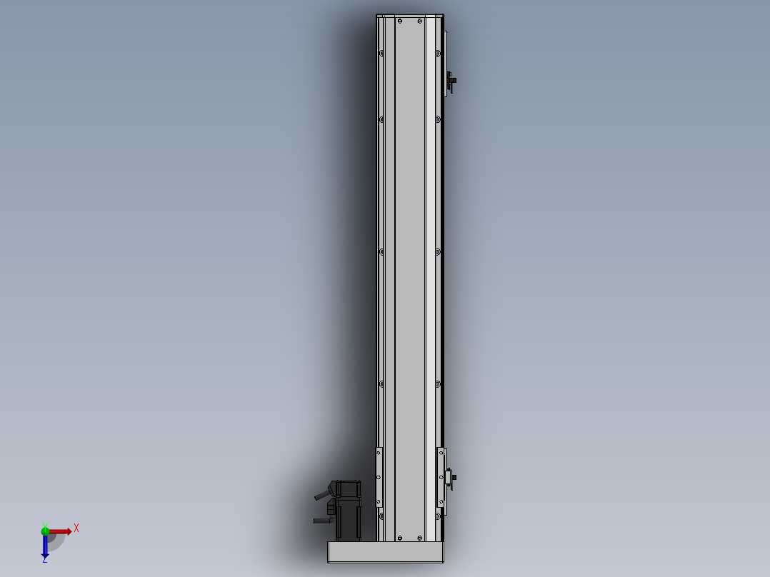 精密模组MY100-T10-600L-BR-P10B-C4-C俯视图