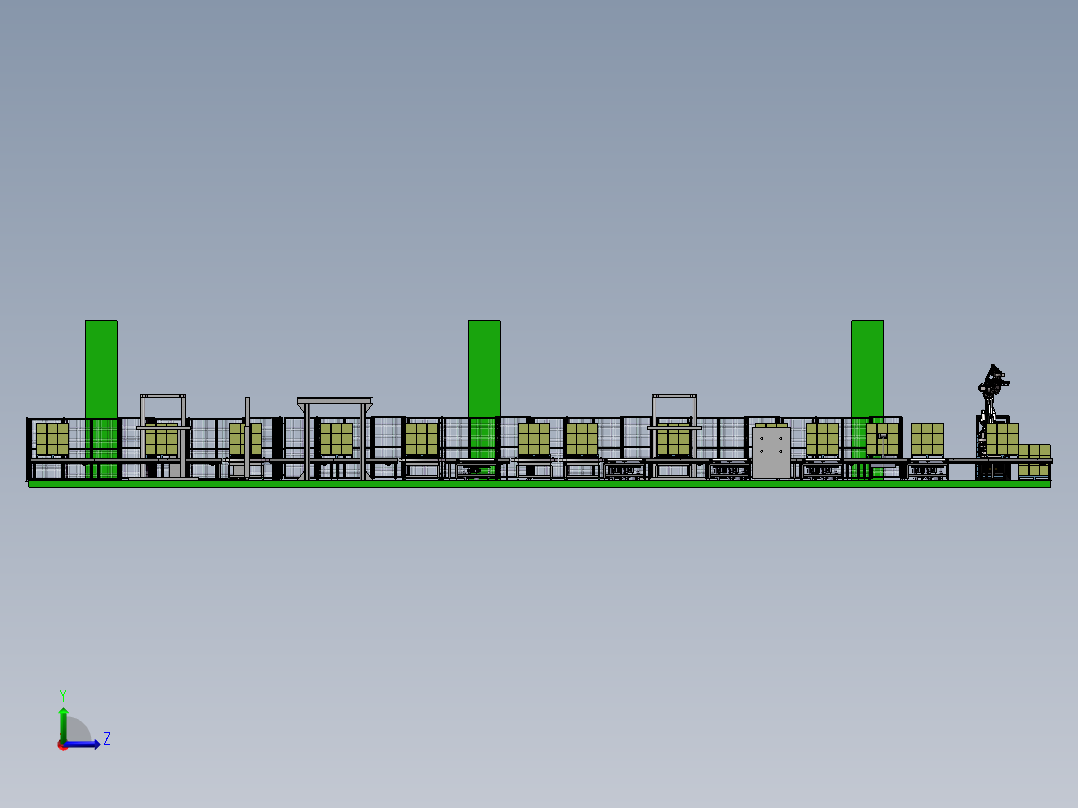 厦门天马打包线sw16可编辑左视图