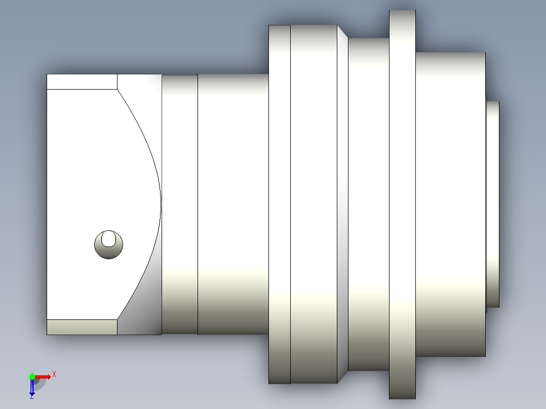 直齿PLH160-L2 22-110-145-M8.stp俯视图