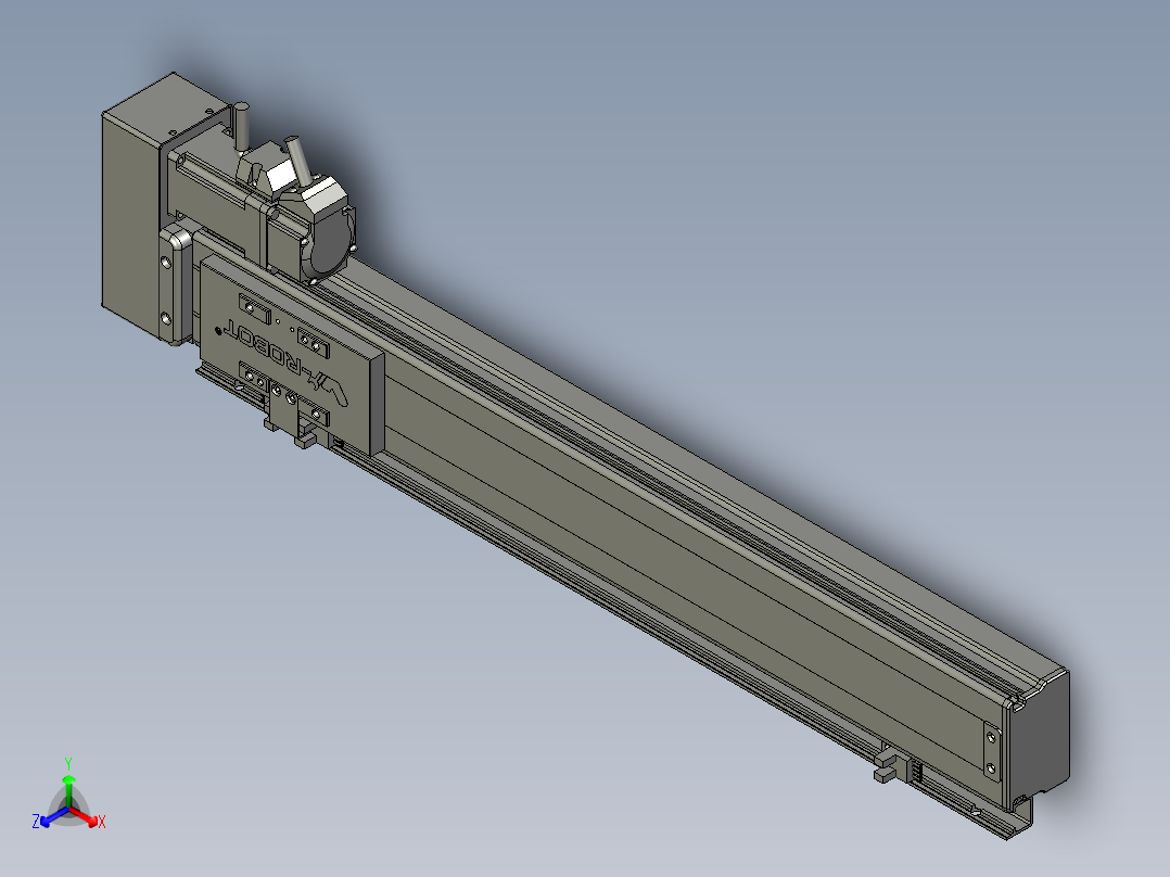 威洛博VT6-S400-BR-P10正等轴测图