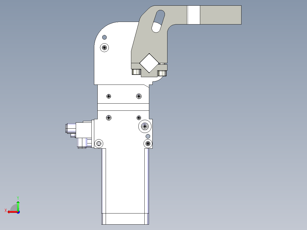 德克斯TUNKERS气缸数模V40 BR2 T12 A50_A51_A52后视图