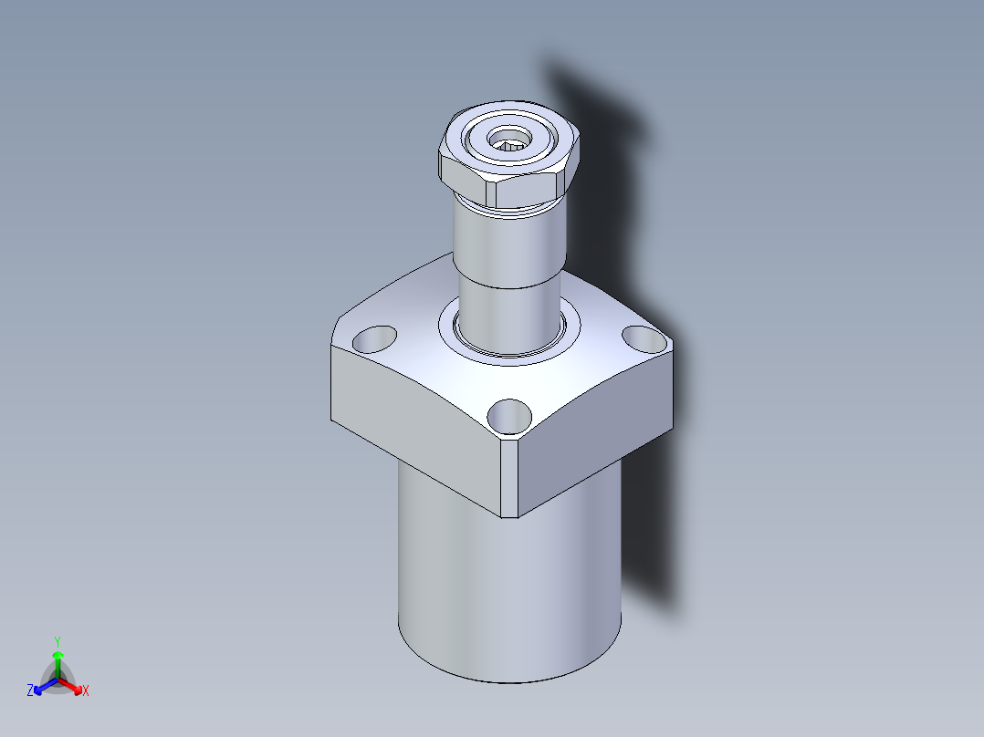 KOSMEKLHA0550-CL多系列多零件图纸模型正等轴测图