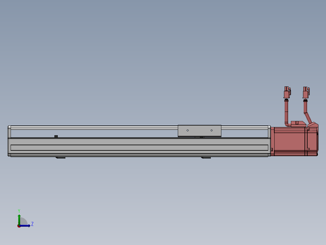 精密模组MY100-T10-300L-BC-P20B-C4-C左视图