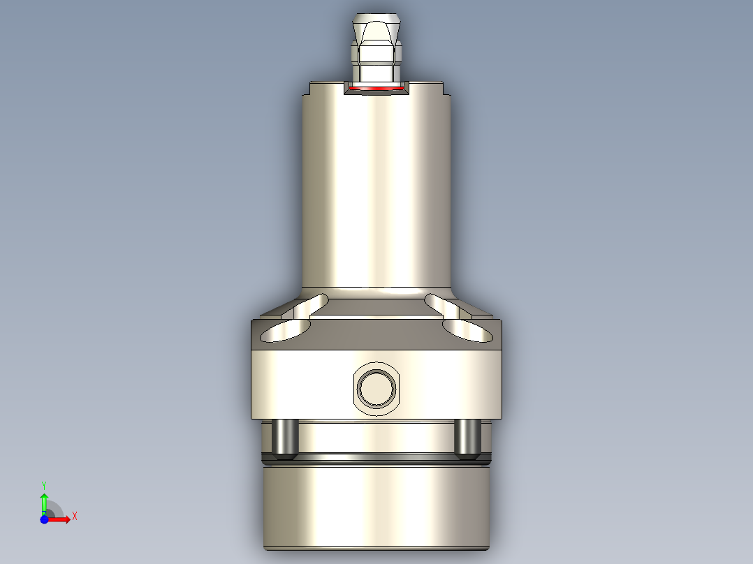 KOSMEKSFA1000-M2N-080-H50多系列多零件图纸模型多系列多零件图纸模型前视图
