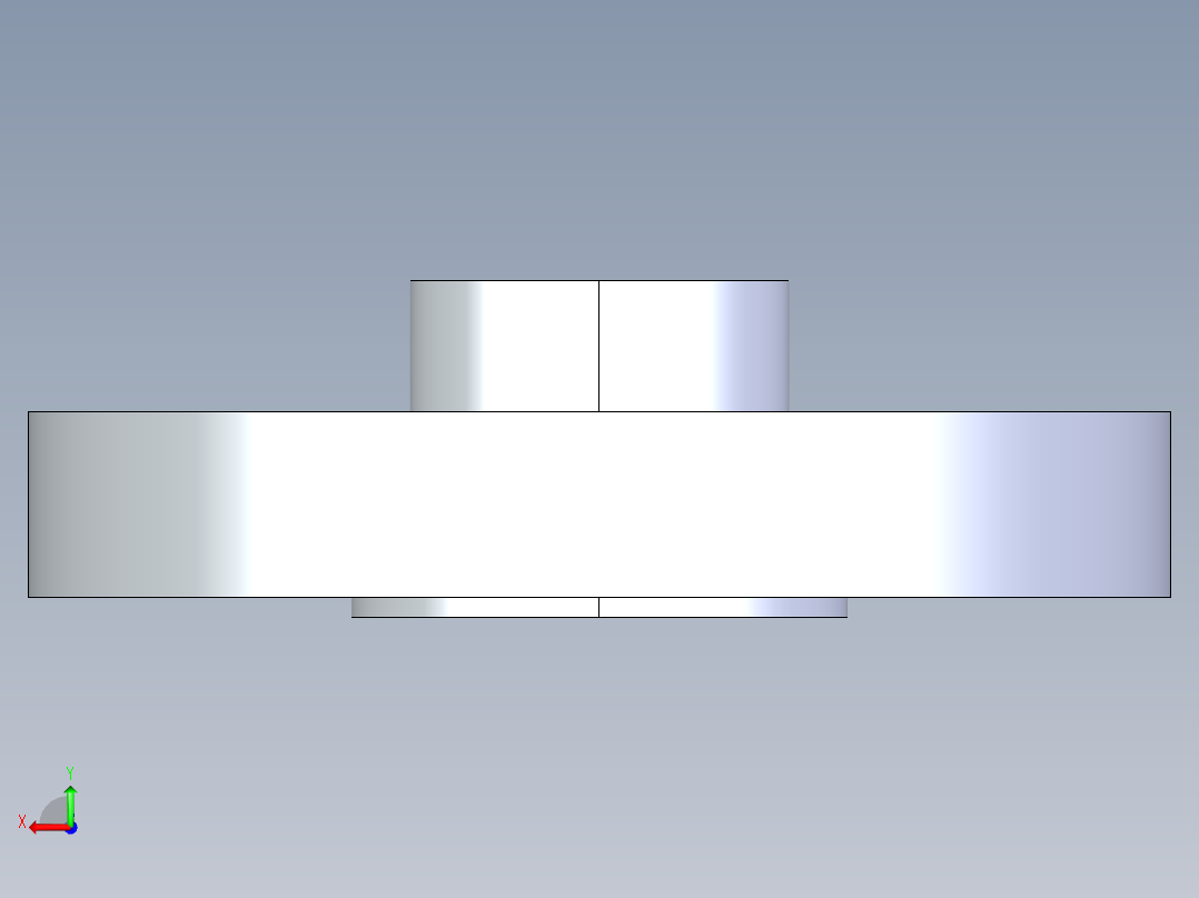 CPVC管件26-Sch80_Flange Vanstone_SOC_9854-005_0.5in后视图