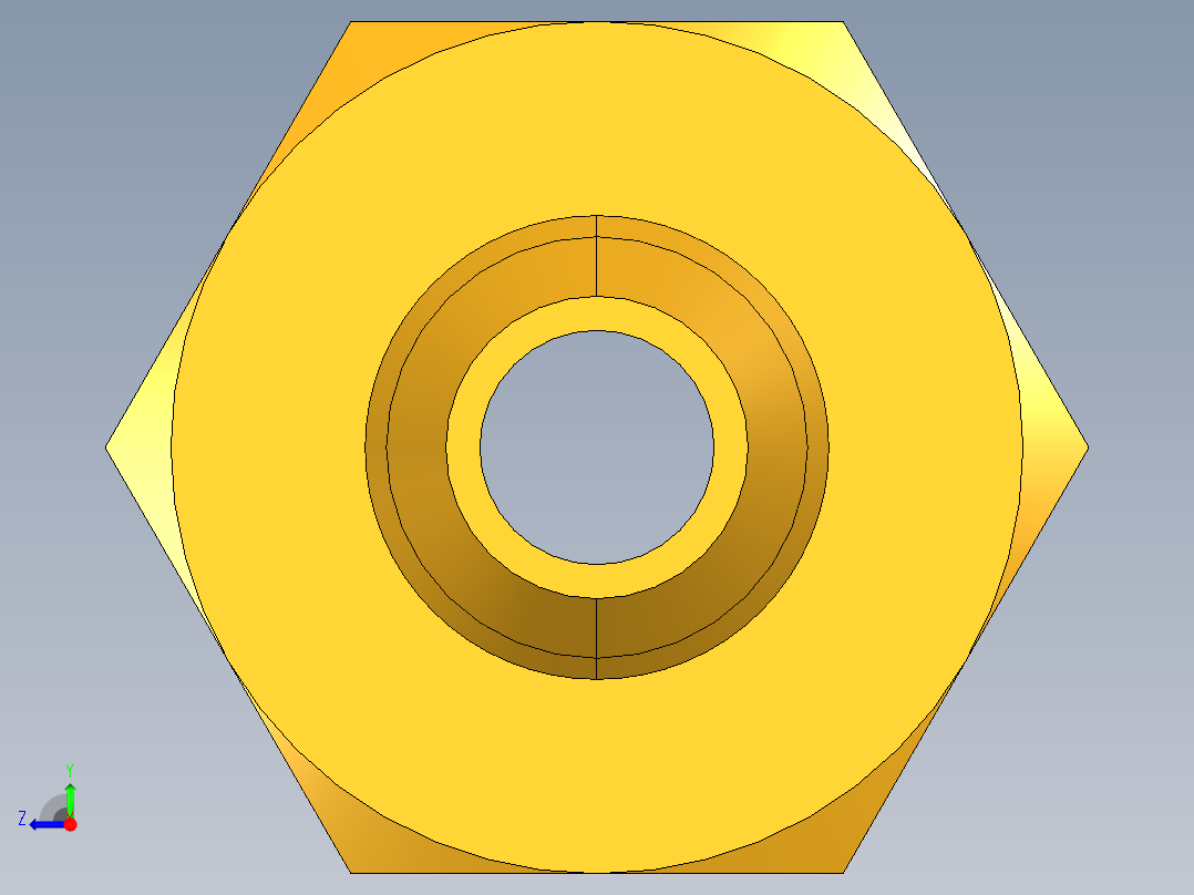 扩口式工业通用硬管接头Male Connector 48F-4-6右视图