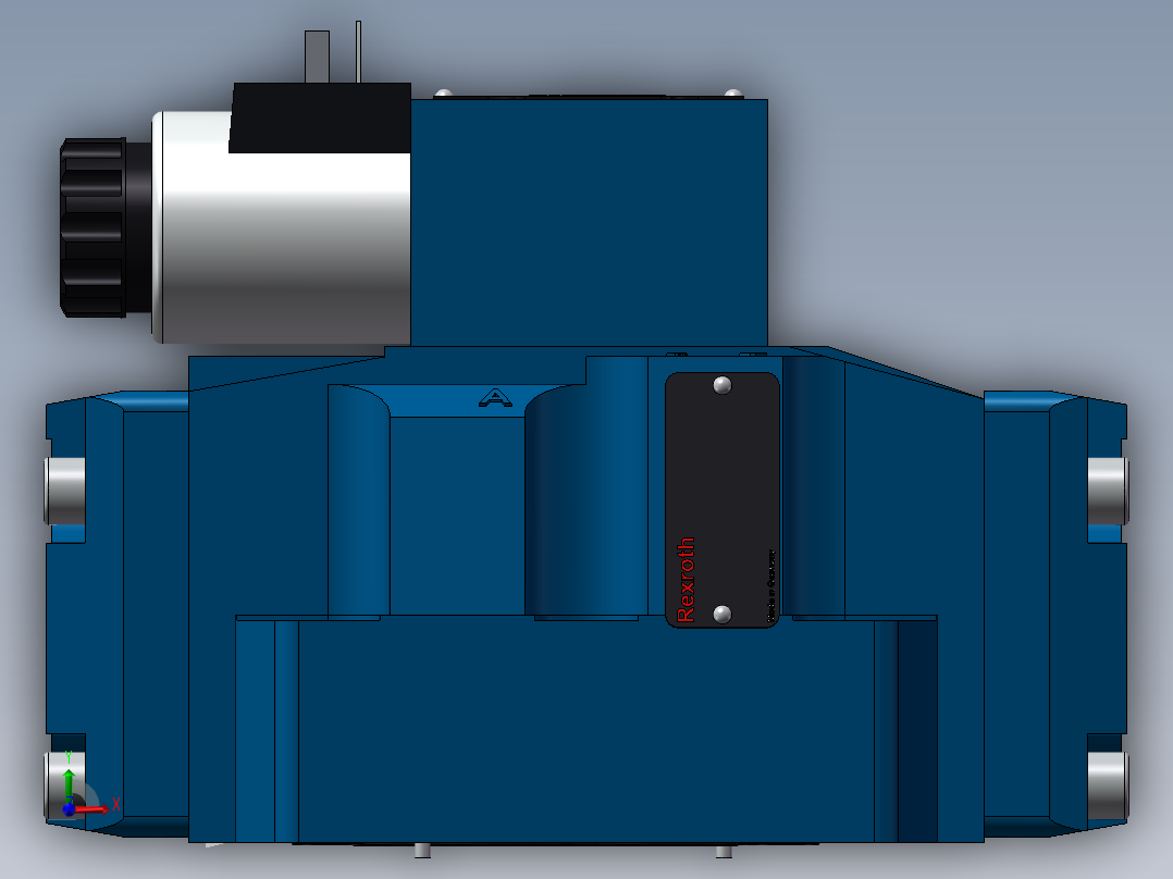 力士乐液压阀-4WEH_16-B前视图