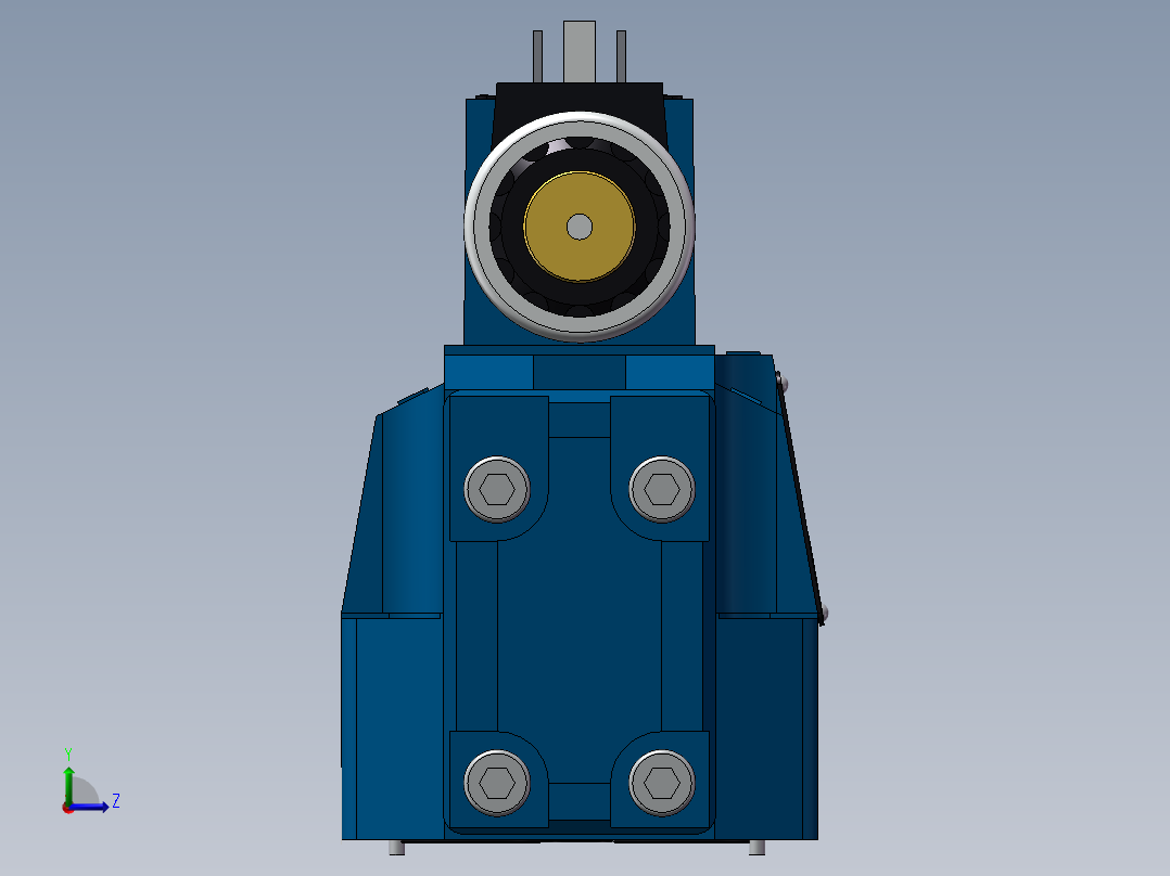 力士乐液压阀-4WEH_16-B左视图
