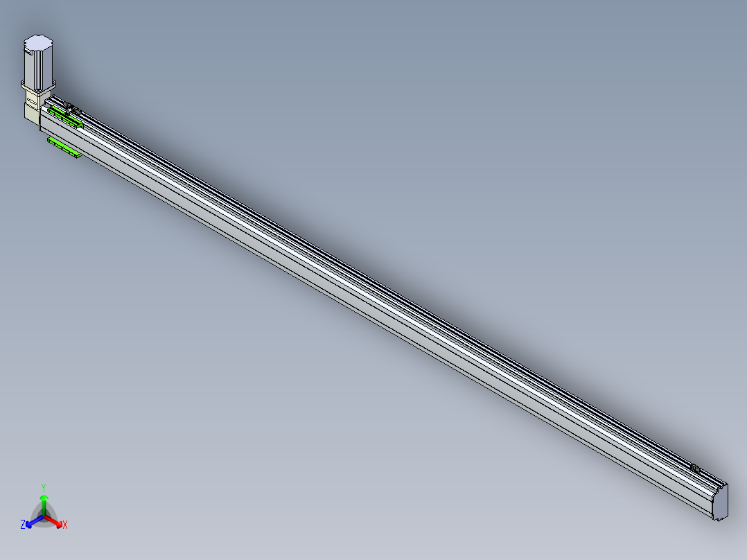 同步带滑台-半封闭B13-L90-S2950-R-Z86-D3