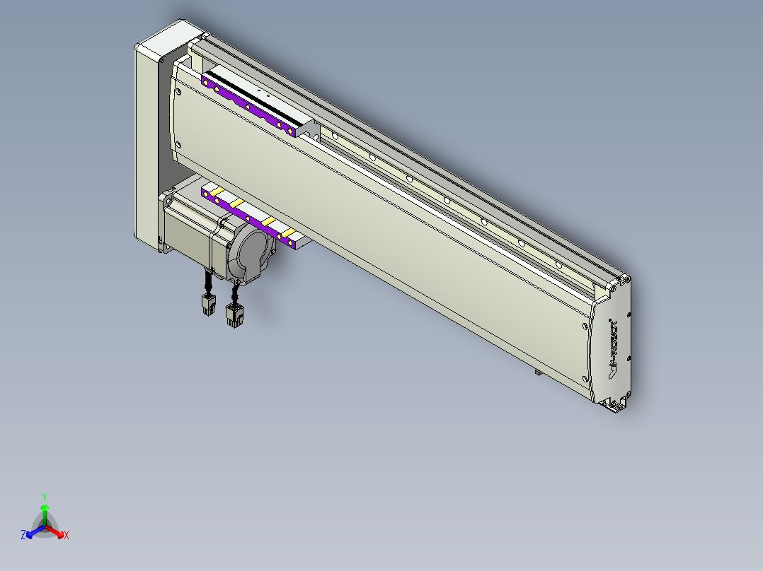 威洛博QF17-Lxx-C-S420-BL-ZP75-C3正等轴测图
