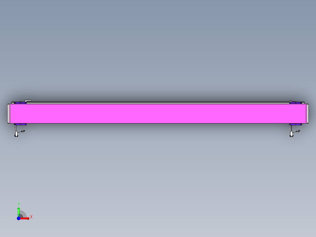 威洛博VL系列直线电机模组-2VL17E1-S2300前视图
