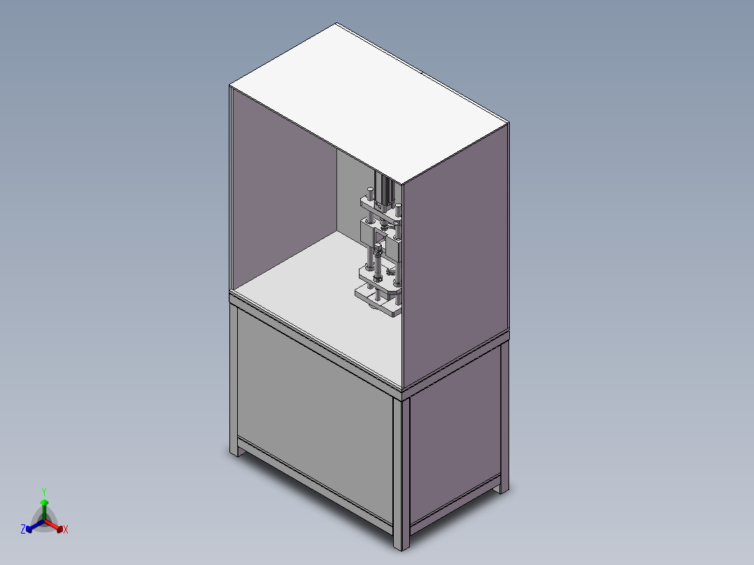 螺柱焊接设备正等轴测图