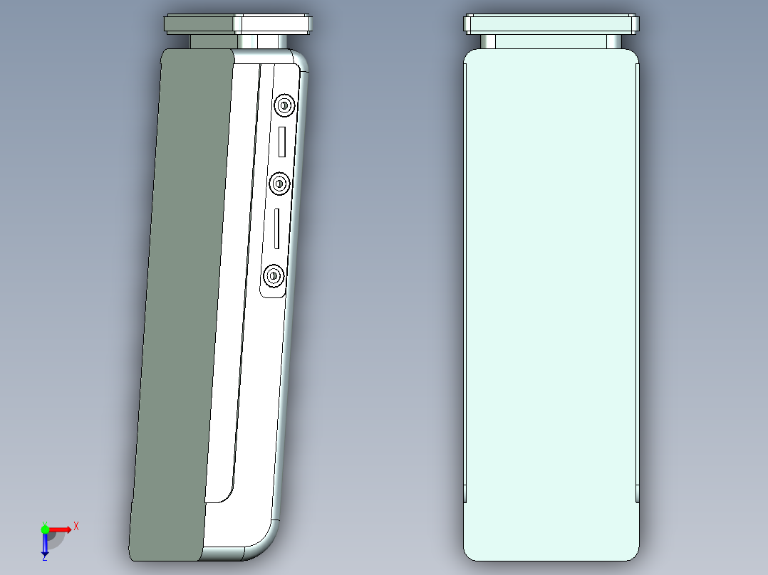 mp3播放器 ug俯视图