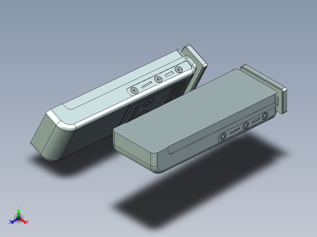 mp3播放器 ug正等轴测图