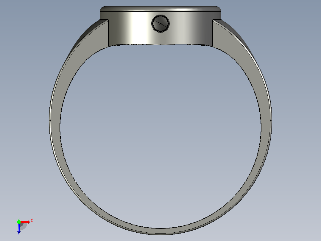奥巴格手表俯视图