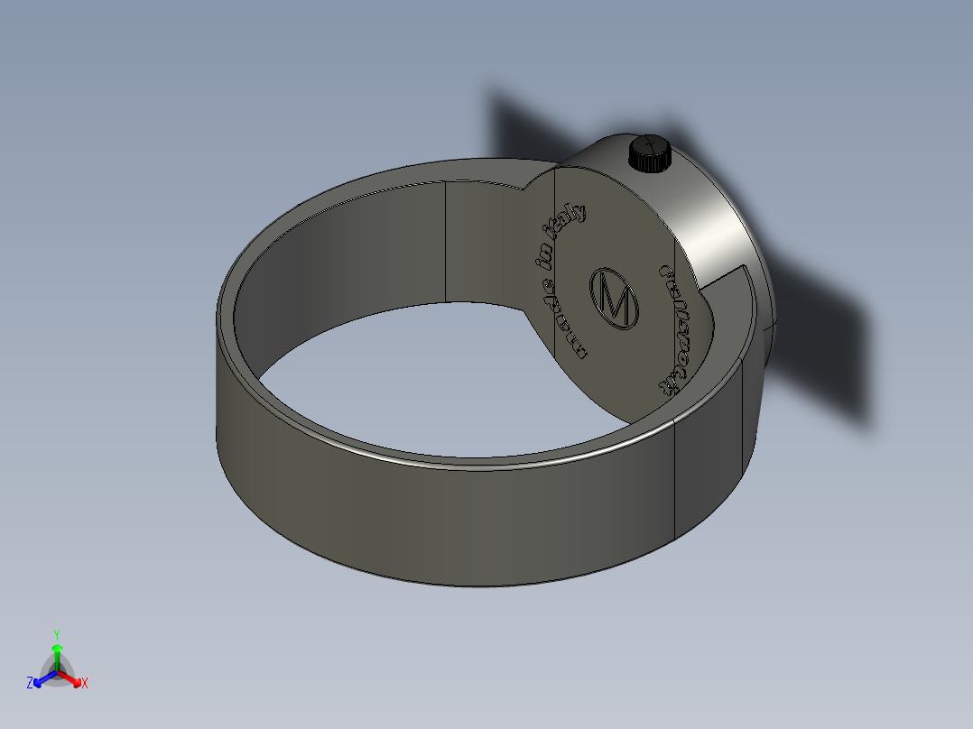 奥巴格手表正等轴测图