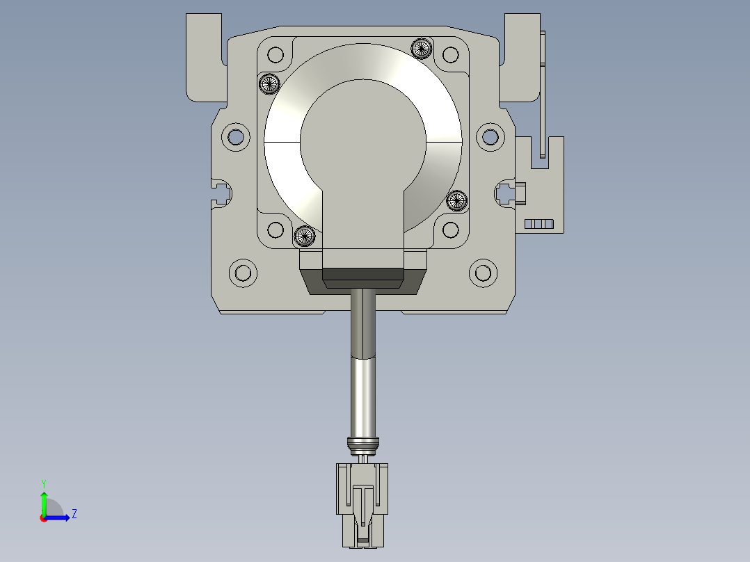 东锦丝杆传动-直线滑台模组DH85-C-L10-S750-BC-P400W-C3左视图