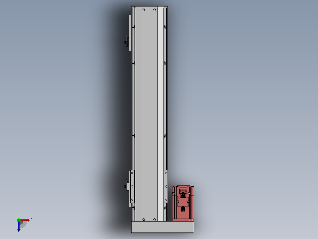 精密模组MY100-T10-400L-BL-P20B-C4-C俯视图