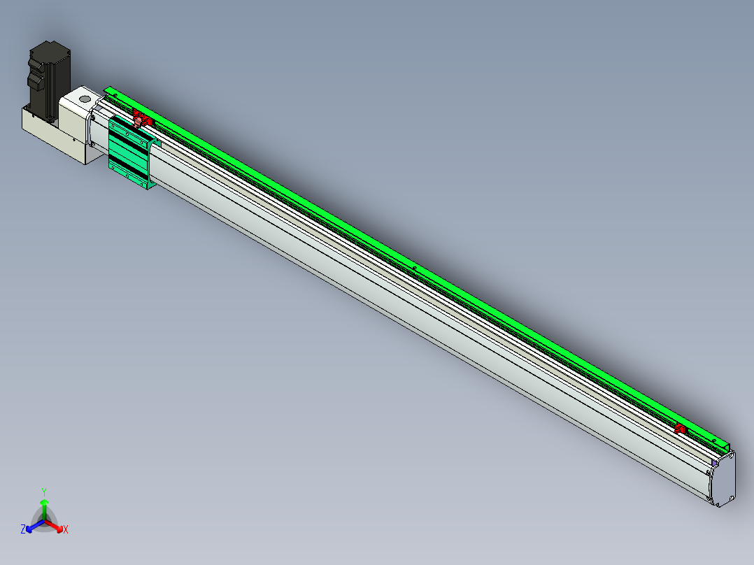 威洛博VBF10-L45-S1300-BL-P40-C4正等轴测图