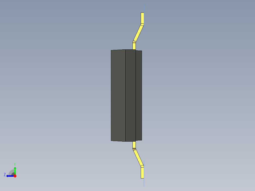 开关继电器保护 SM-DIP-DHNF-02F右视图