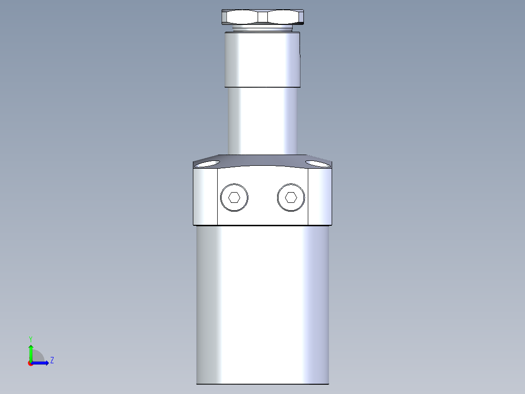 KOSMEKLHA1050-CR-Q35多系列多零件图纸模型左视图