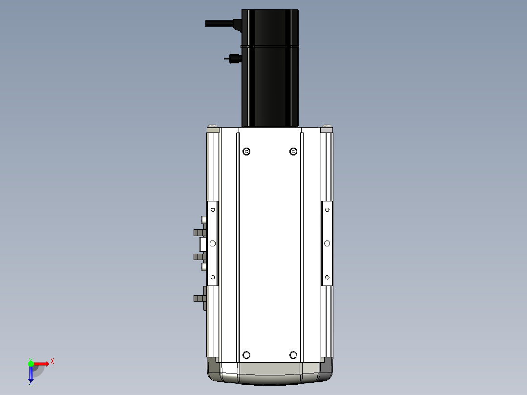 Toyo东佑达直线模组-ETH13-50-BC-200W+煞車俯视图