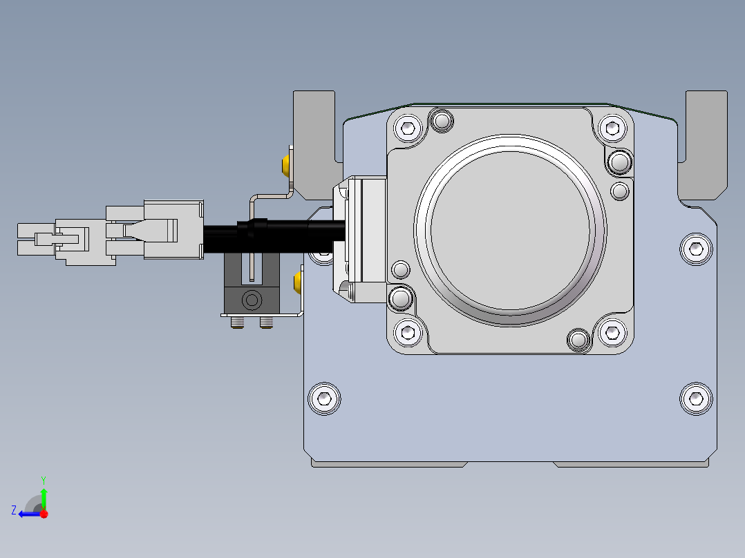 MTH丝杆半封闭模组MT100BS-BC-400W右视图