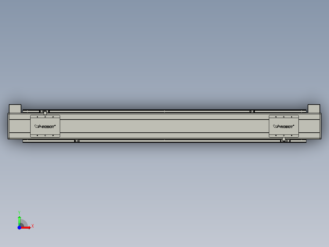 威洛博双电机滑台-VBC14S2-L50-S1100-BD-P40-C6前视图