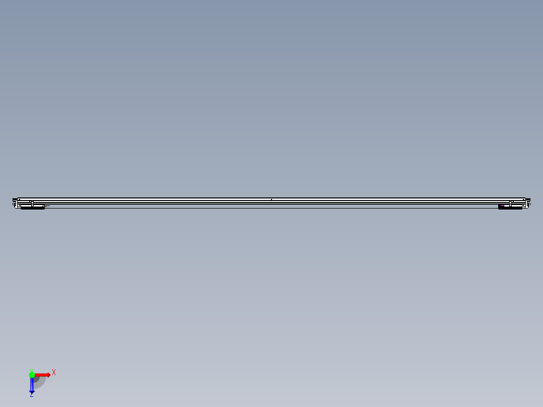 威洛博VL系列3d模型模组2VL14S2Y-S3450俯视图