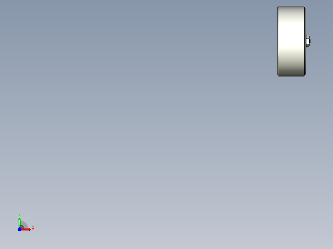 重力指示器D-R,D-L-3D多系列多零件图纸模型前视图