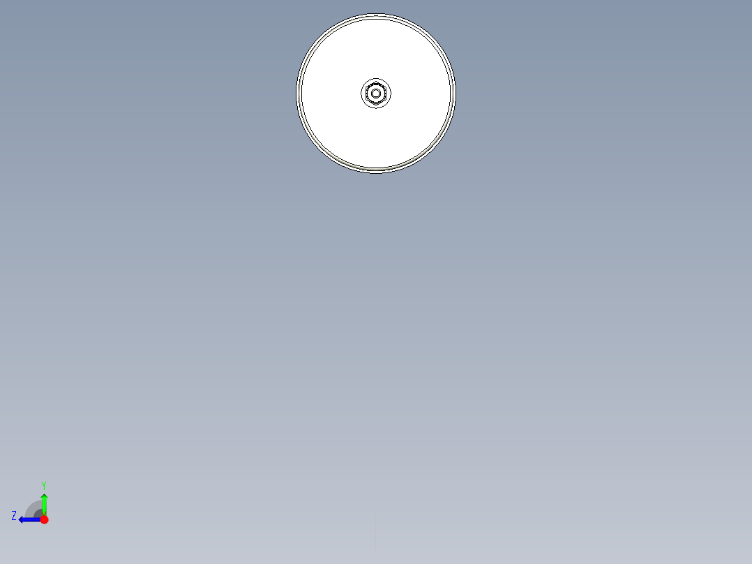 重力指示器D-R,D-L-3D多系列多零件图纸模型右视图