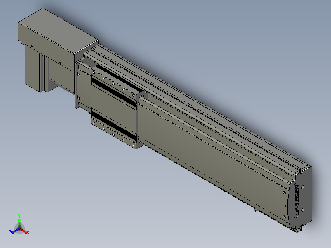 威洛博VBF17-S450-BR正等轴测图