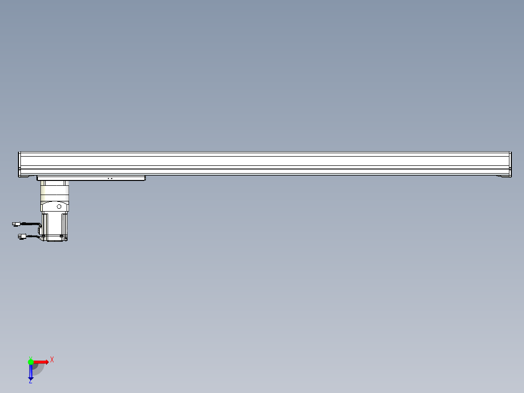 威洛博VG 系列模组VG22-L50π-S1100-BC-ZP75B-C3-K俯视图