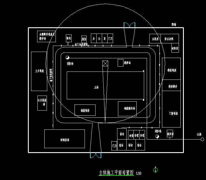 【4层】2700O框架办公楼施工组织设计45页（开题报告、任务书、中英翻译、建筑图