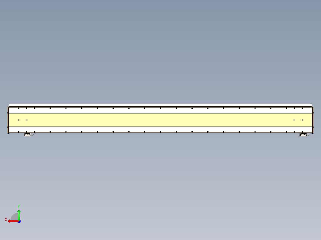 威洛博LC系列3d模型模组2LC17E1Y-S1550后视图