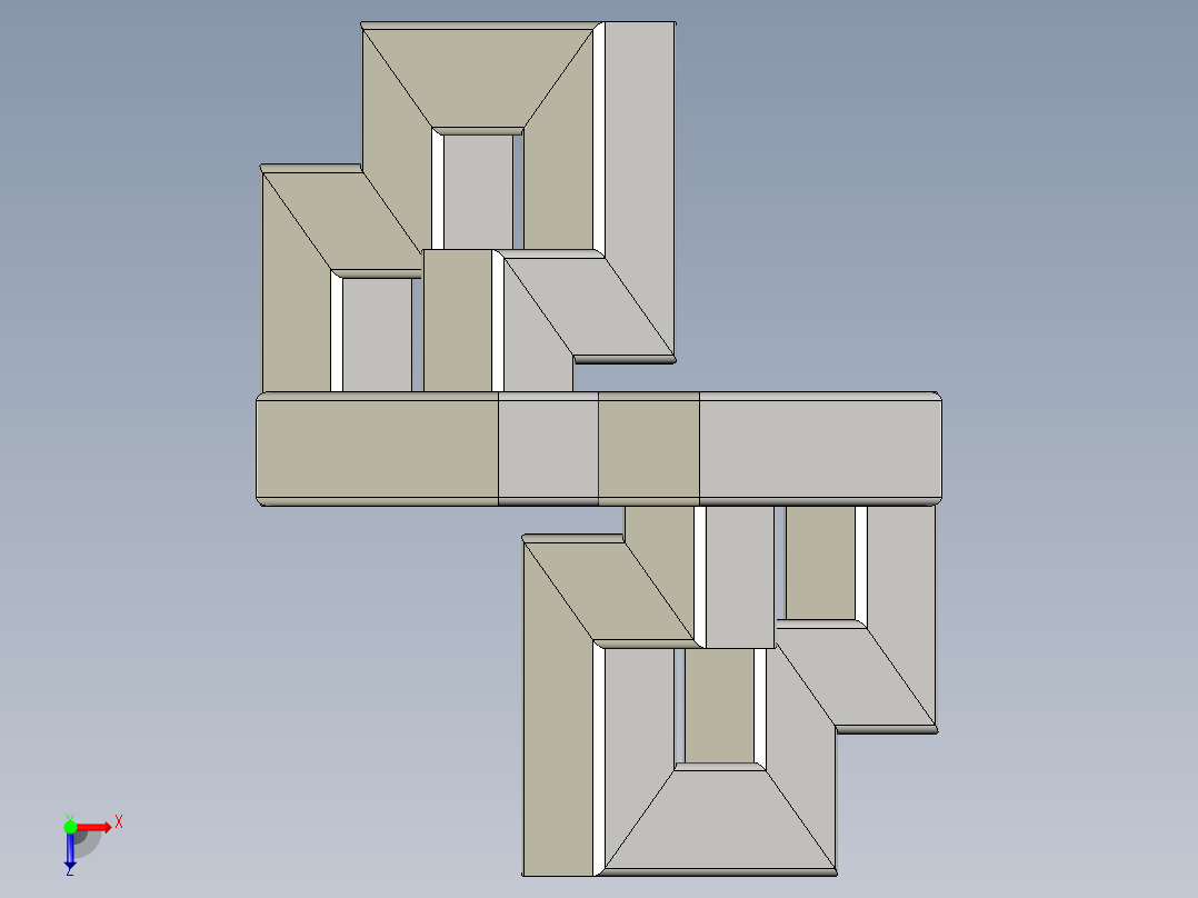 金属艺术(1)俯视图