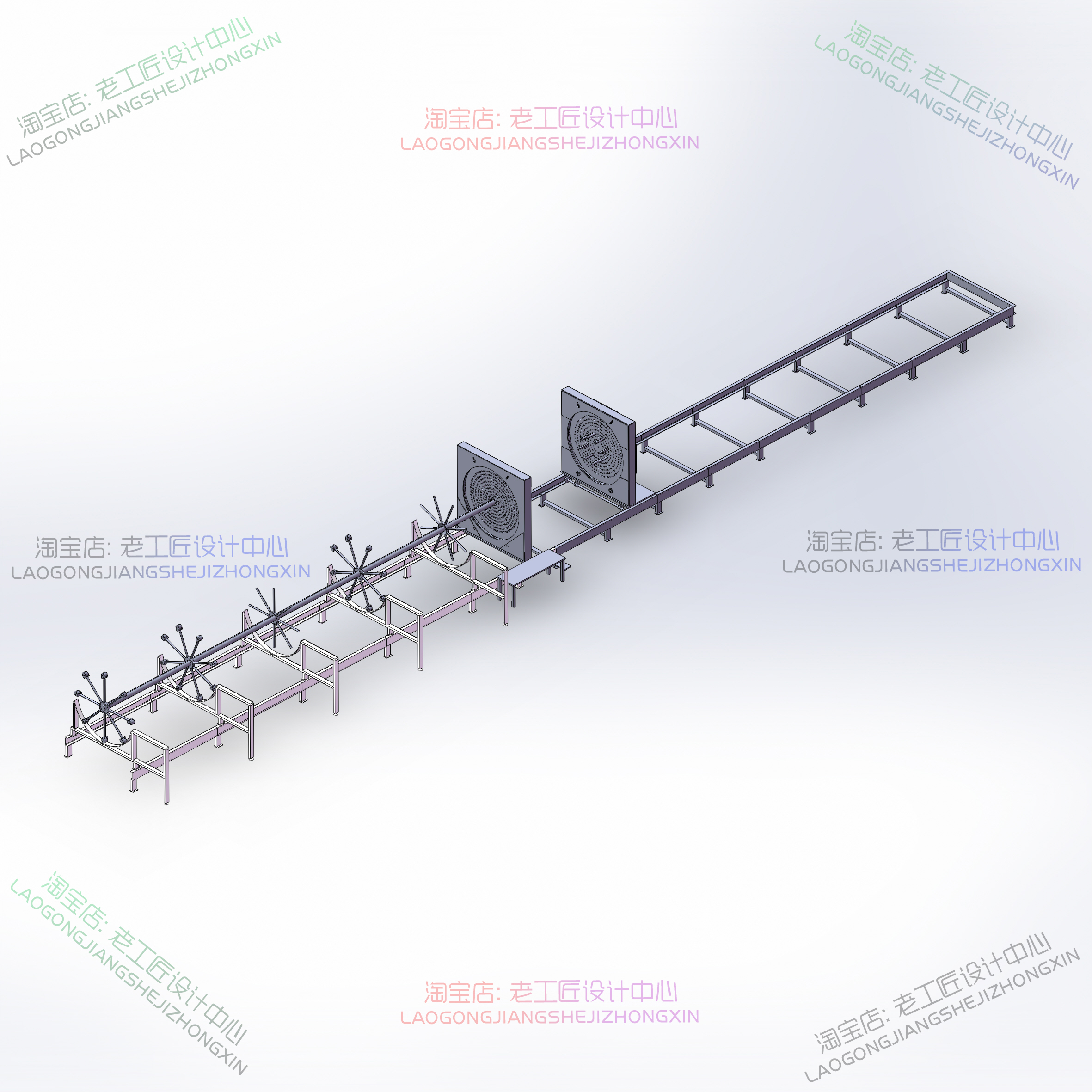 B03-CM1500钢筋笼焊接变位机总体设计