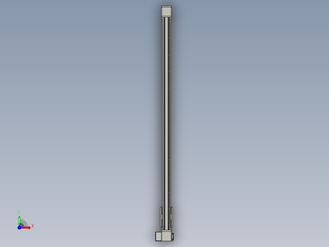 欧规系列-GB8-L96-S1700-BLU-P40-MS3前视图