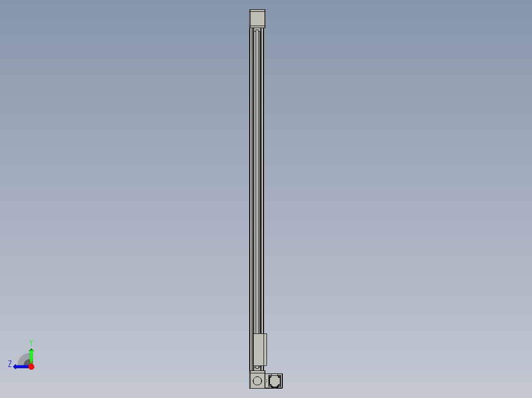 欧规系列-GB8-L96-S1700-BLU-P40-MS3右视图